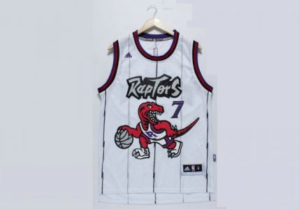 Maillot De Basket Toronto Raptors Kyle Lowry 7 Eyed Tennis Fans Blanc
